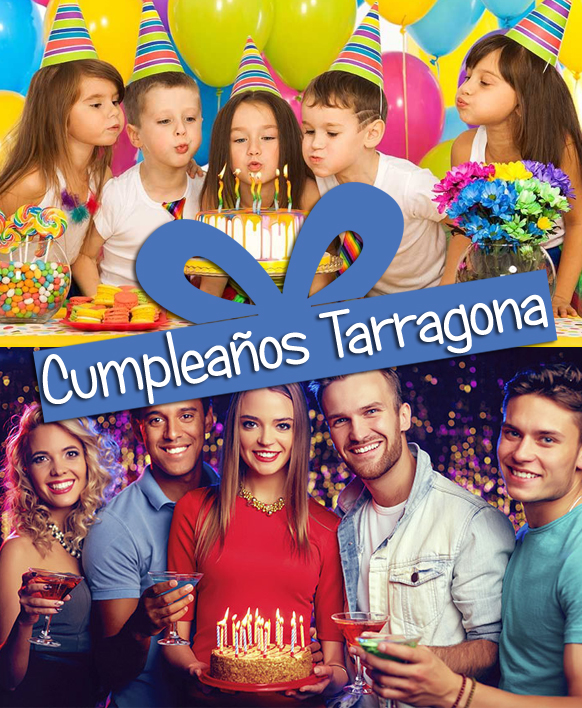 Información sobre opciones de cumpleaños en Tarragona — guía de actividades, zonas y packs disponibles para adultos e infantiles